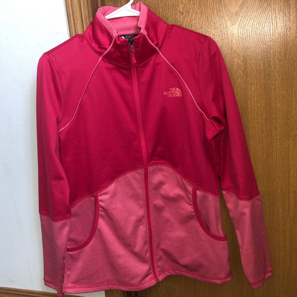 Pink North Face Sweater